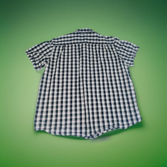 Carhartt Relaxed Fit Short Sleeve Button Down Plaid Shirt Men's Size 2XL - Picture 2 of 16